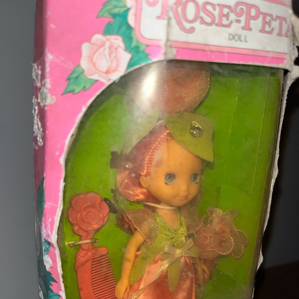 Vintage Rose Petal Place Doll